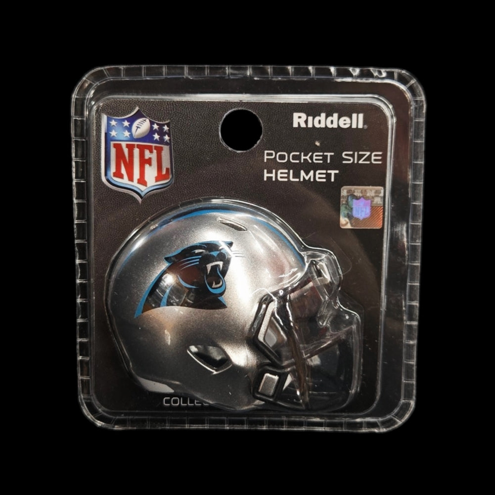 Mini Helmet - Carolina Panthers