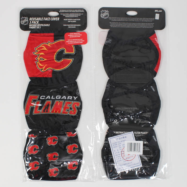 Masque Flames de Calgary pour Adulte