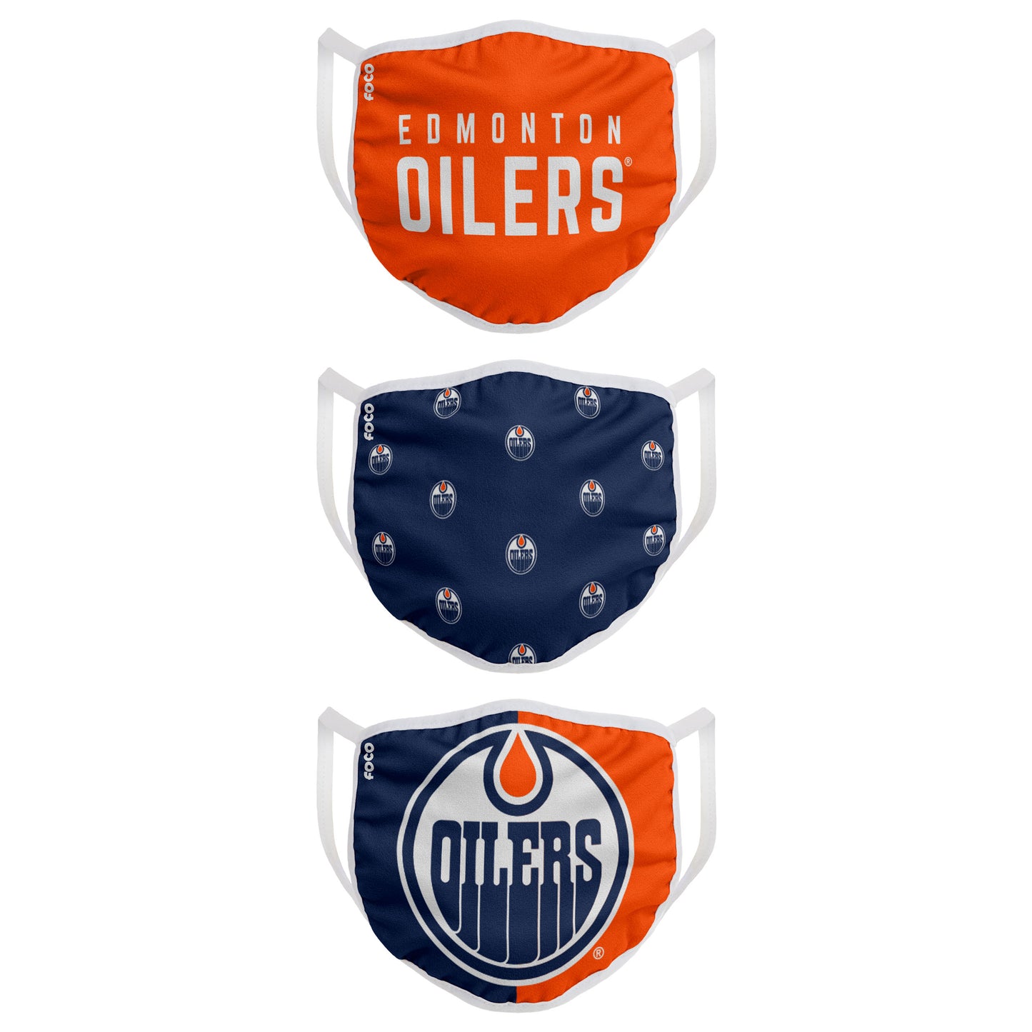 Masque Oilers d'Edmonton pour Adulte