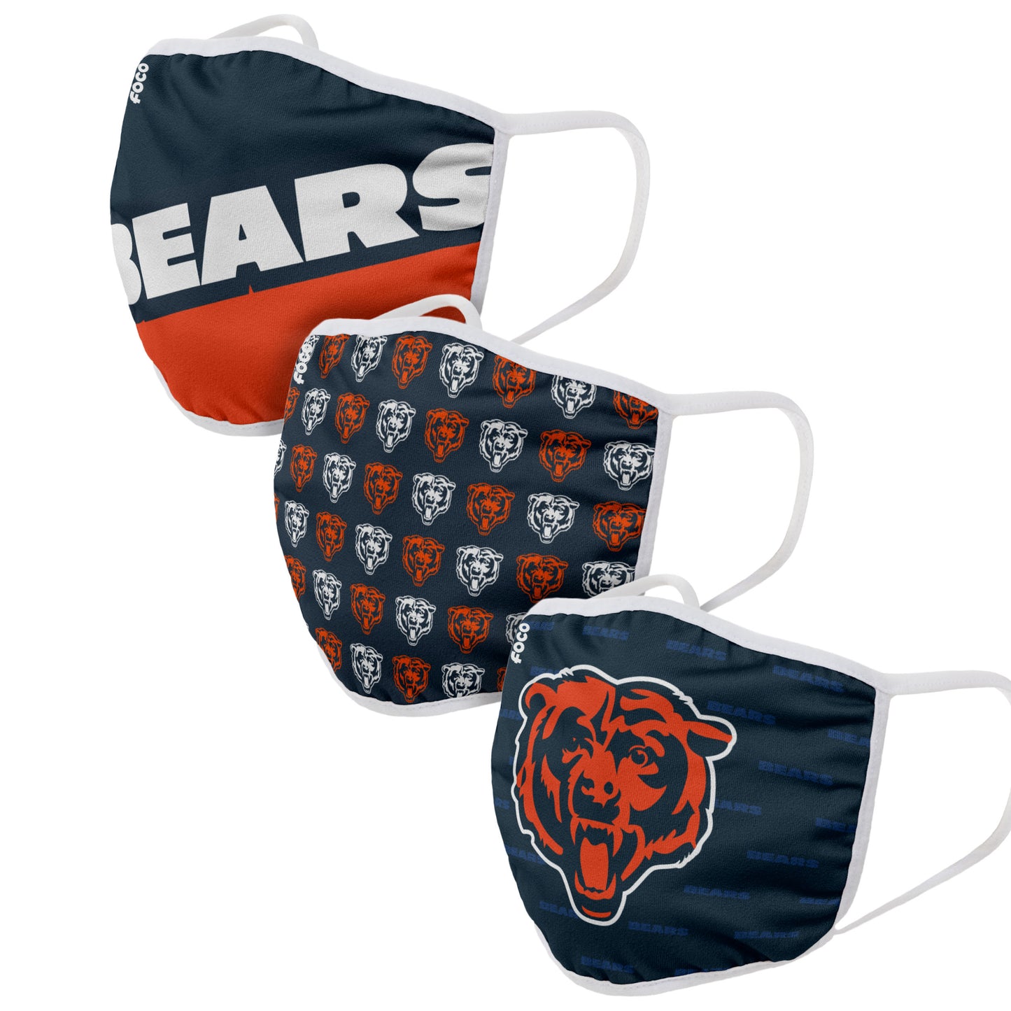 Masque Bears de Chicago pour Adulte