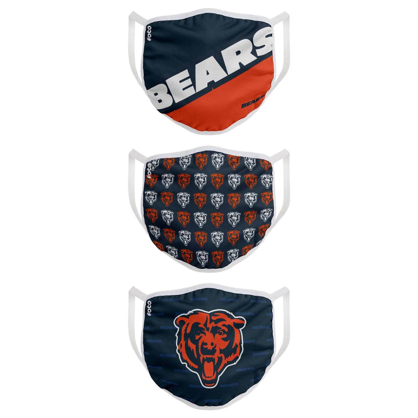 Masque Bears de Chicago pour Adulte