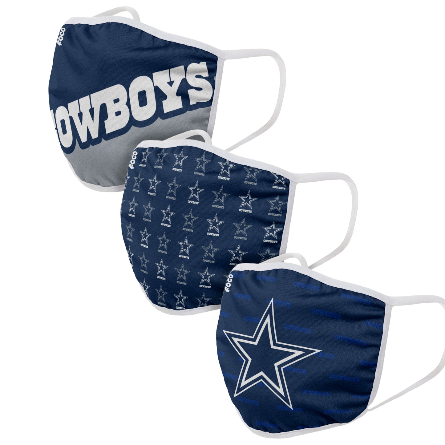 Masque Cowboys de Dallas pour Adulte