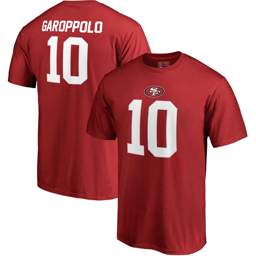 T-Shirt 49ers de San Francisco - Jimmy Garoppolo (#10)