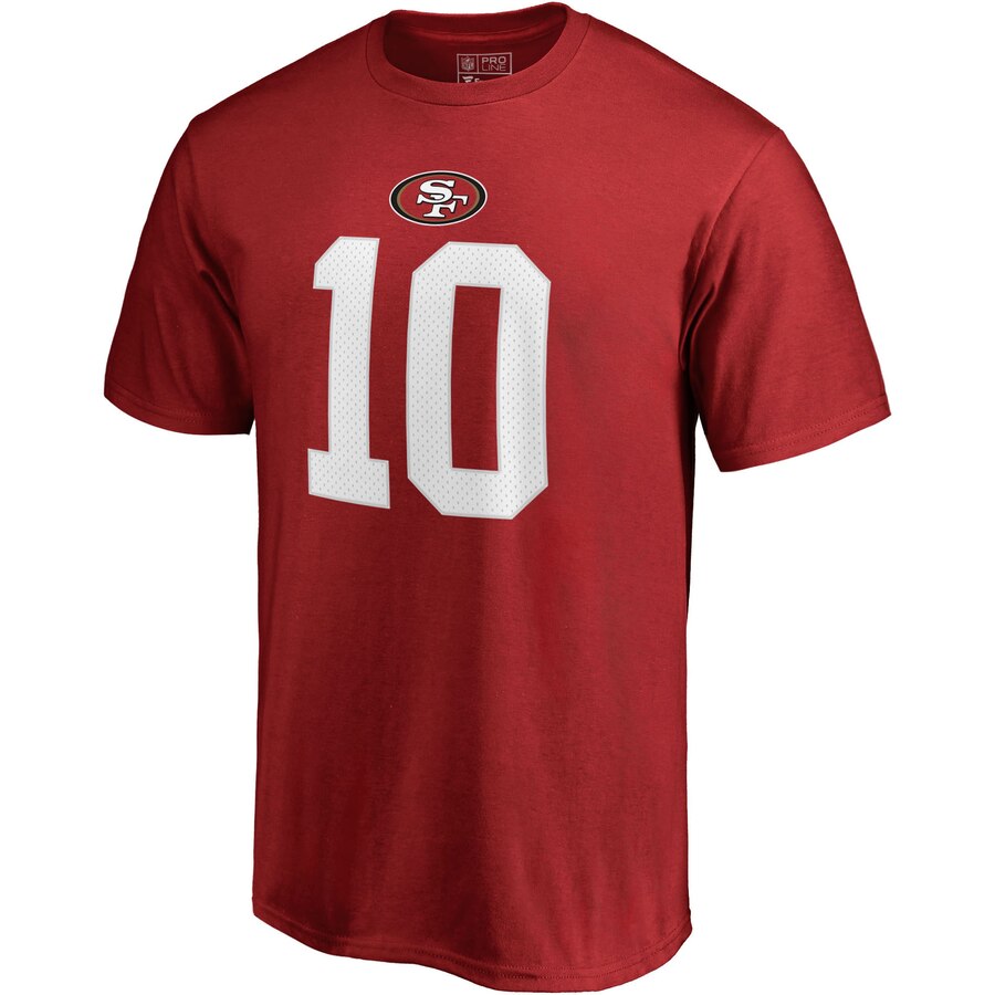 T-Shirt 49ers de San Francisco  - Jimmy Garoppolo (#10)