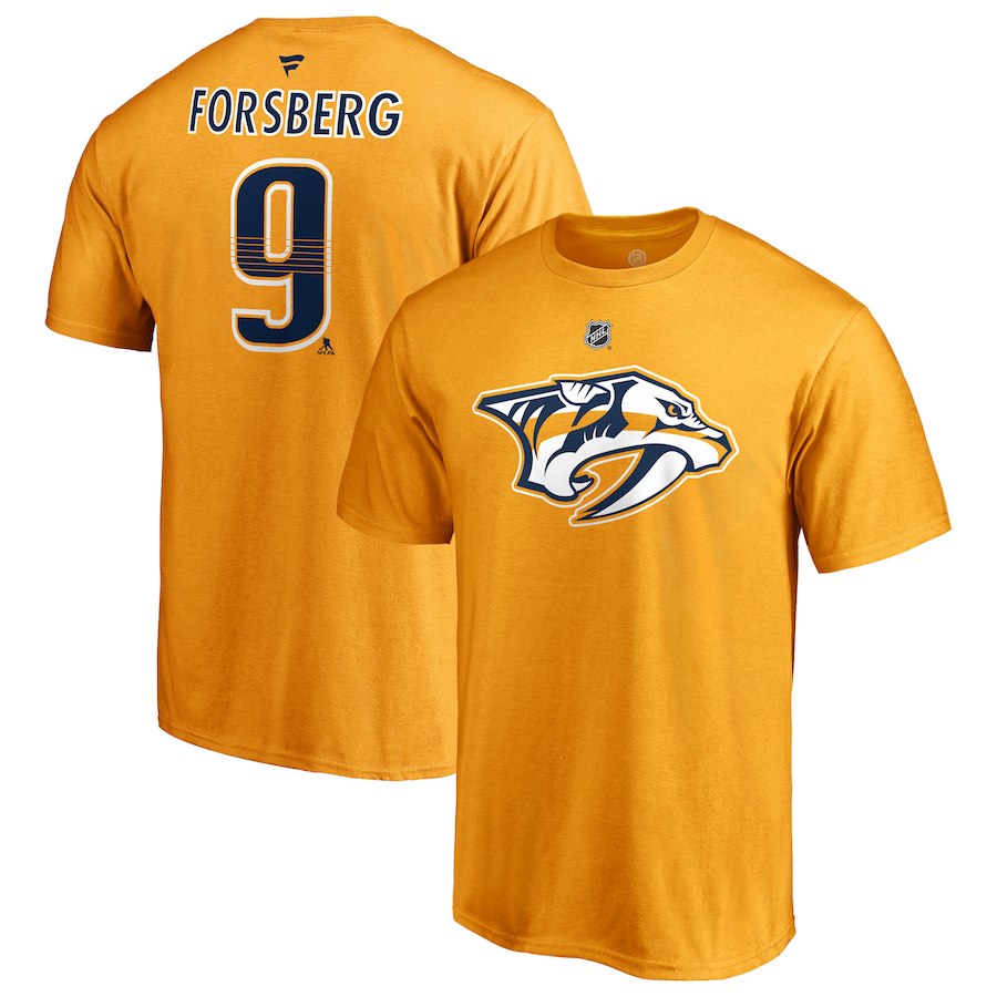 T-Shirt Prédateurs de Nashville - Filip Forsberg (#9)