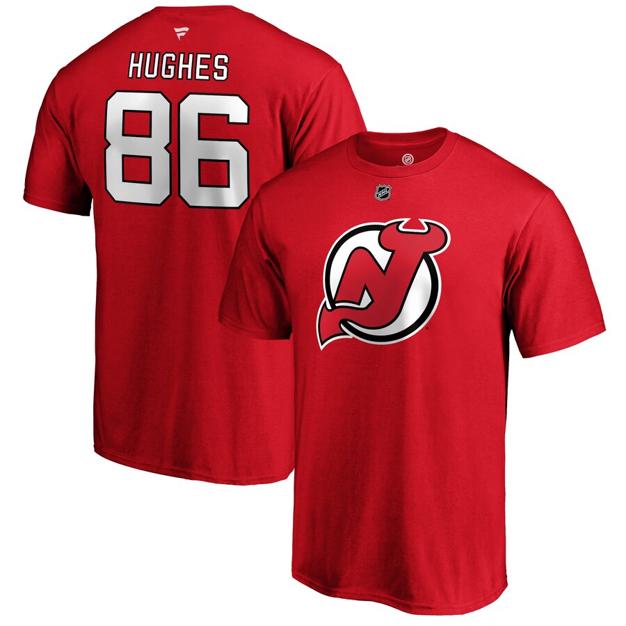 T-Shirt Devils du New Jersey - Jack Hughes