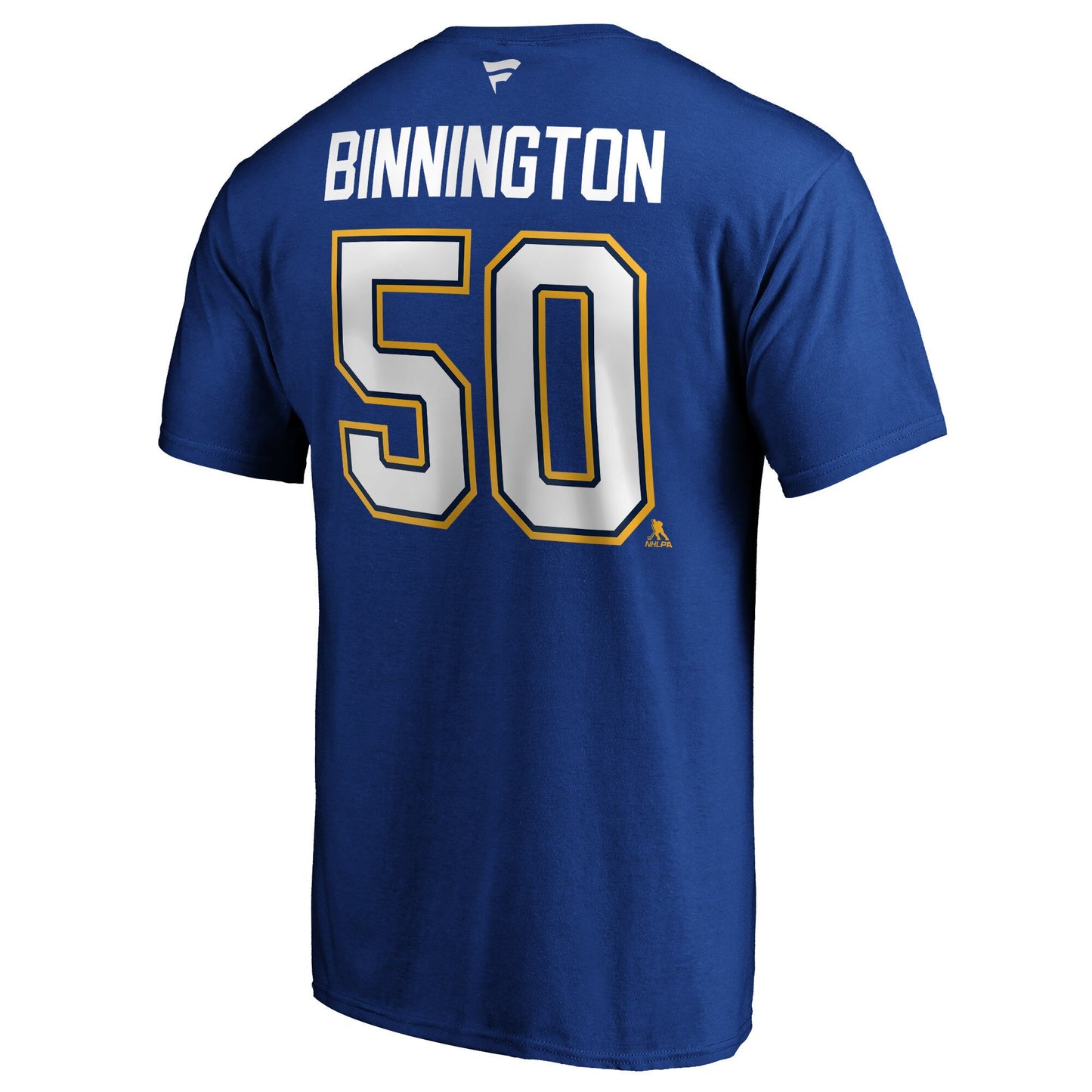 T-Shirt Blues de St-Louis - Jordan Binnington (#50)