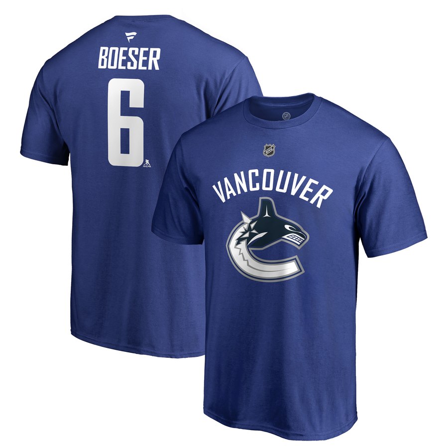 T-Shirt Canucks de Vancouver - Brock Boeser (#6)