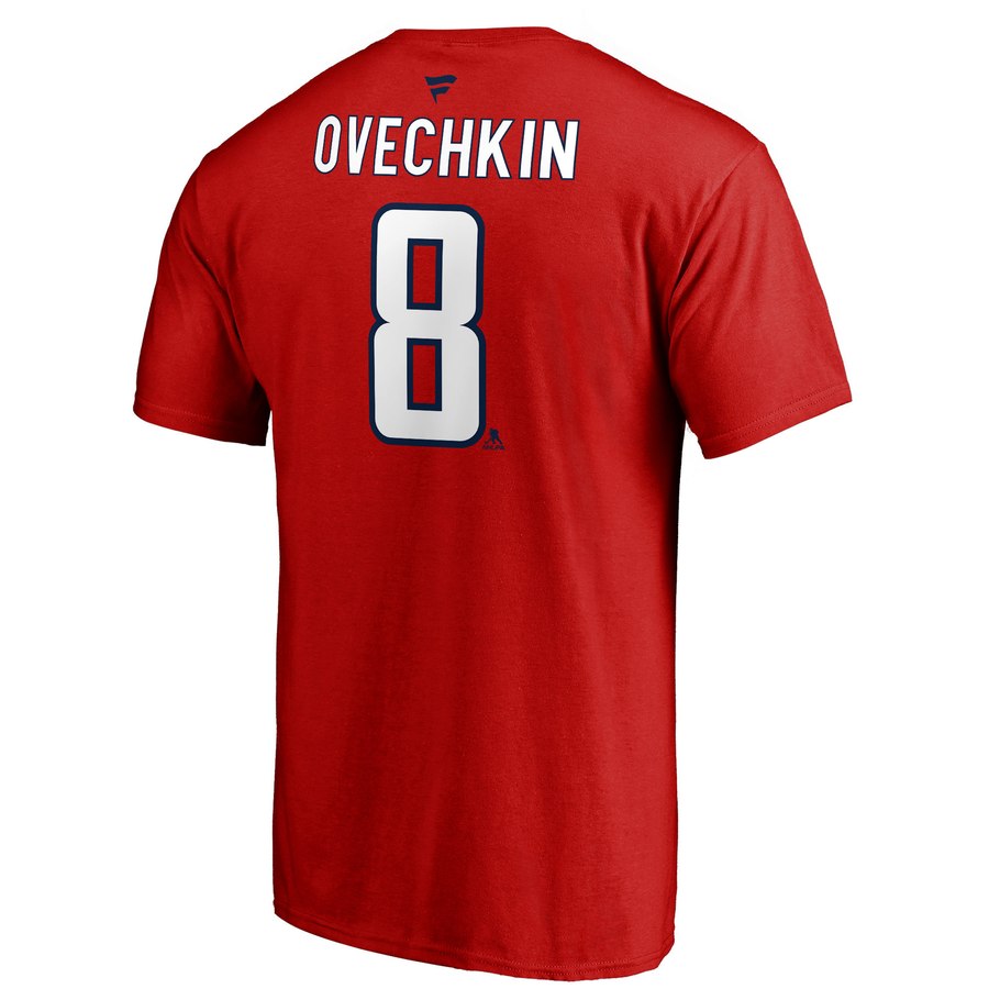 T-Shirt Capitals de Washington - Alexander Ovechkin (#8)