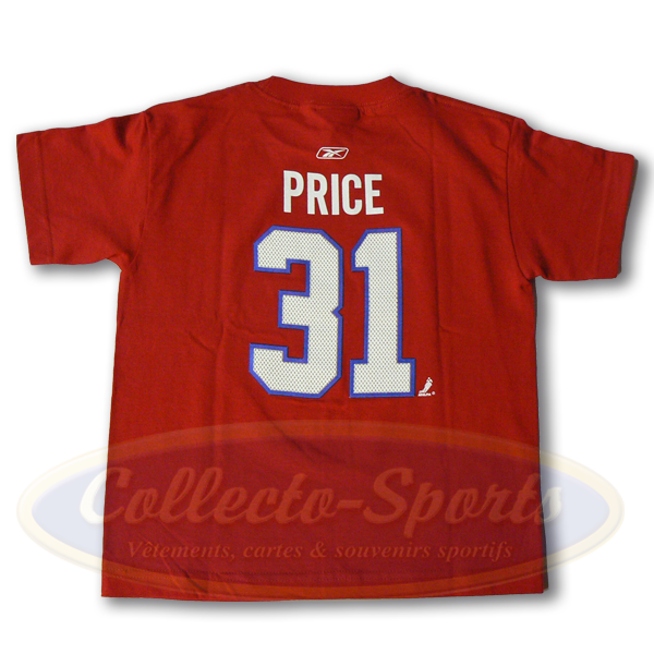 T-Shirt Canadiens de Montréal - Carey Price (#31)