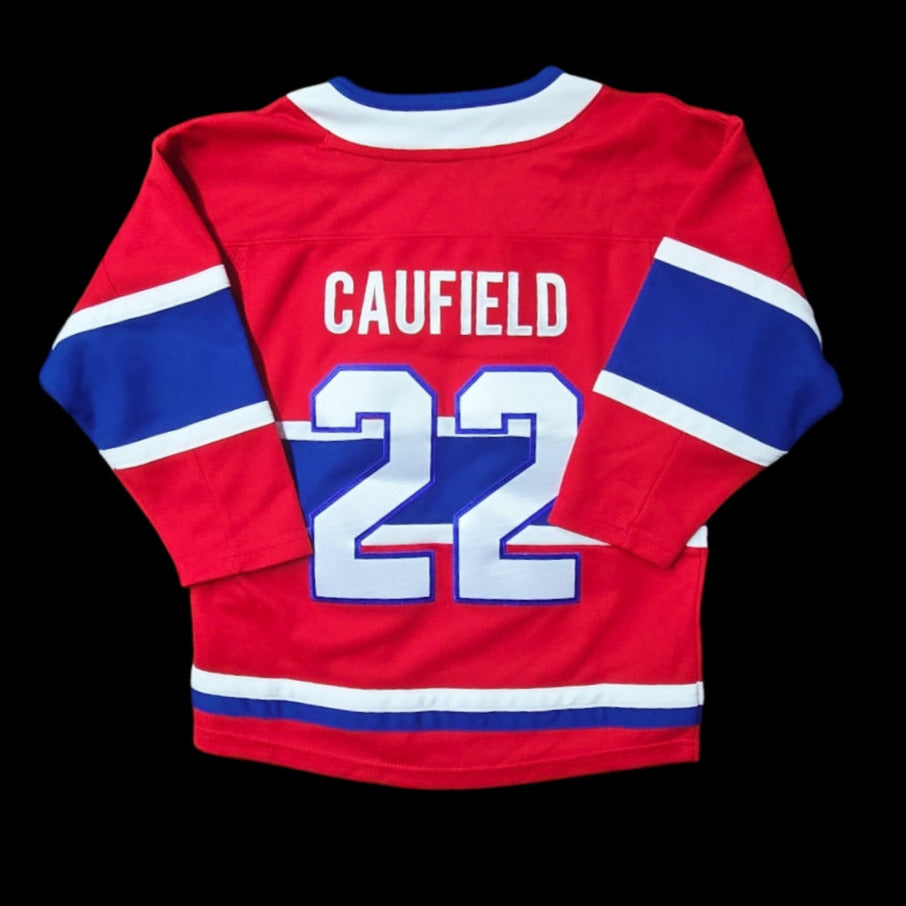 Jersey Child Cole Caufield #22 Montreal Canadiens