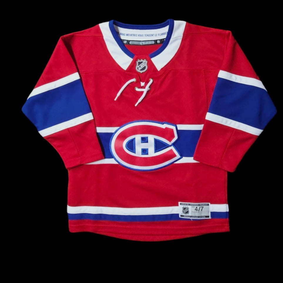 Jersey Child - Cole Caufield #22 Montreal Canadiens