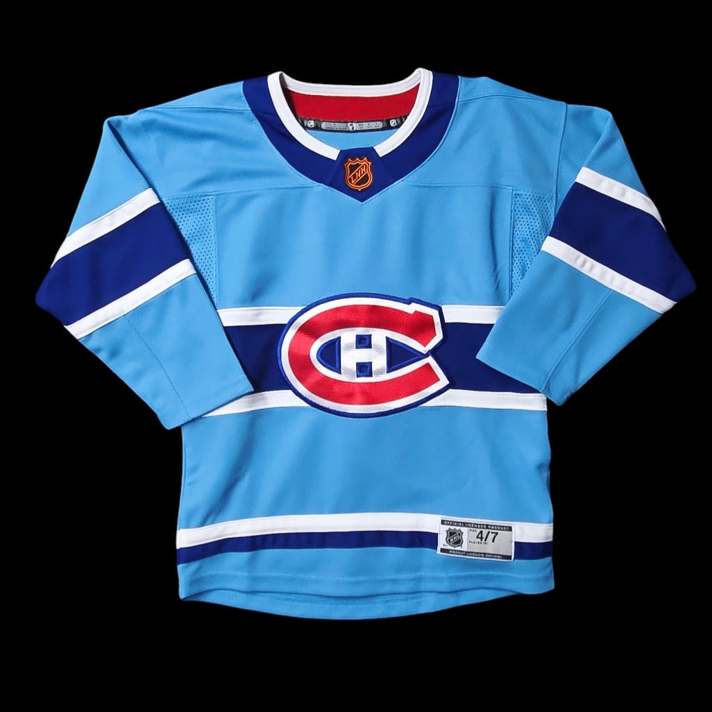 Jersey Enfant - Cole Caufield #22 Canadiens de Montréal