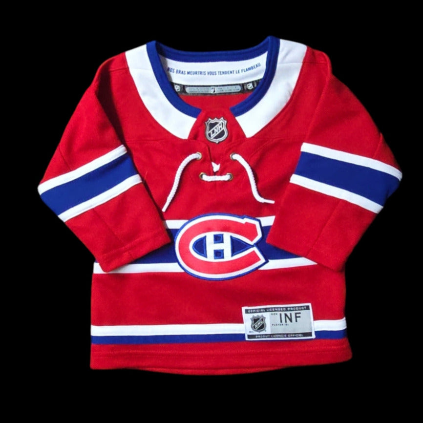 Jersey Bébé - Cole Caufield #22 Canadiens de Montréal