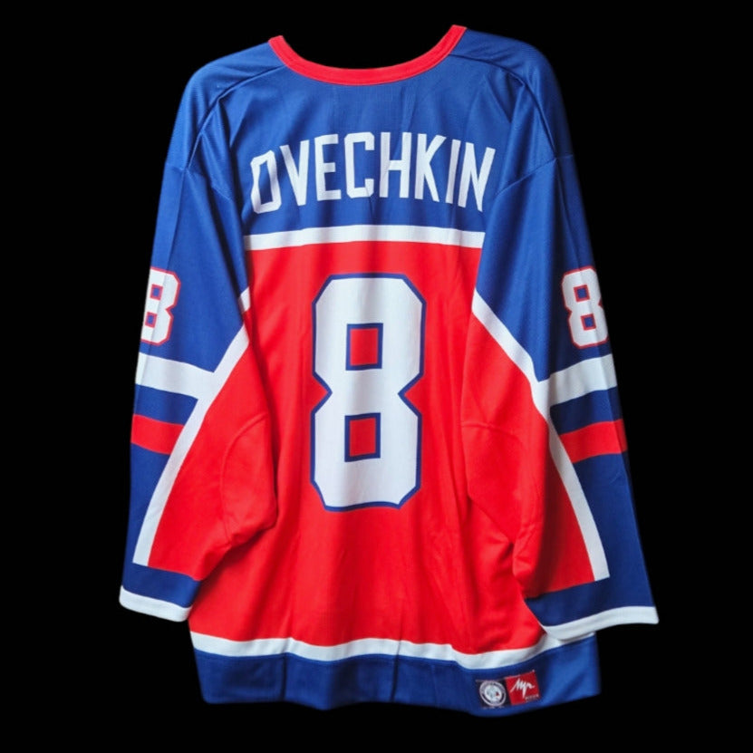 Jersey Adult Alexander Ovechkin #8 Russia Team