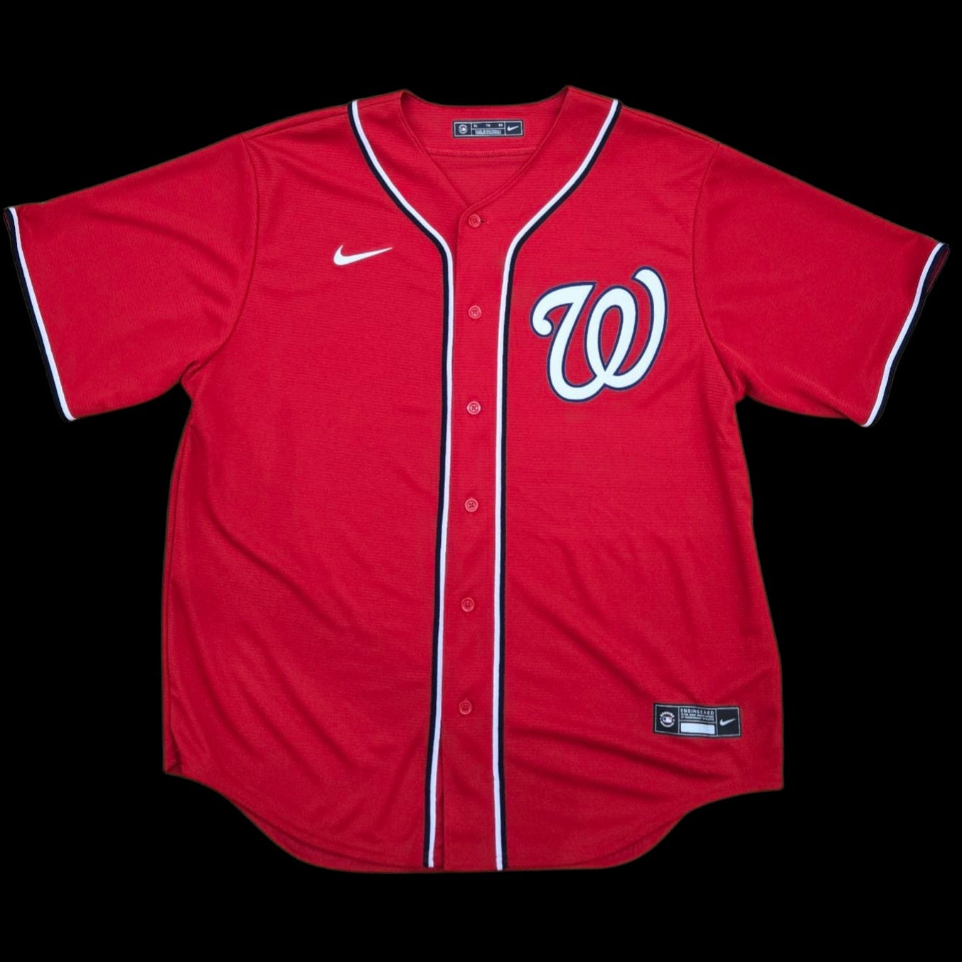 Adult Baseball Jersey - Washington Nationals
