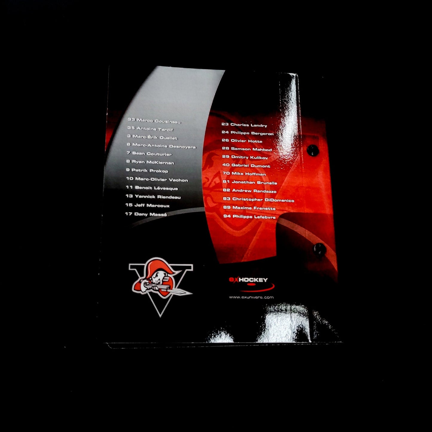 2008-09 Set Edition Limited Autograph Drummondville Voltigeurs