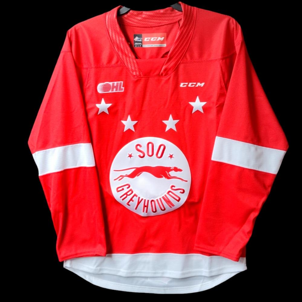 Jersey Adult Sault Ste Marie Greyhounds