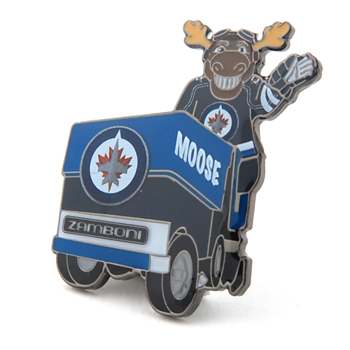 Épinglette Mascotte / Zamboni Jets de Winnipeg