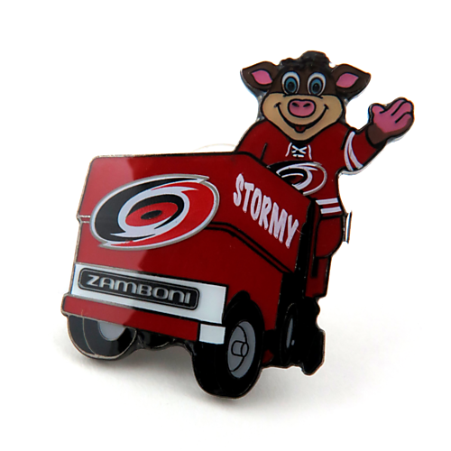 Épinglette Mascotte / Zamboni Hurricanes de la Caroline