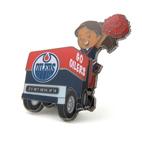 Épinglette Mascotte / Zamboni Oilers d'Edmonton