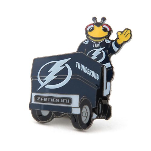 Épinglette Mascotte / Zamboni Lightning de Tampa Bay