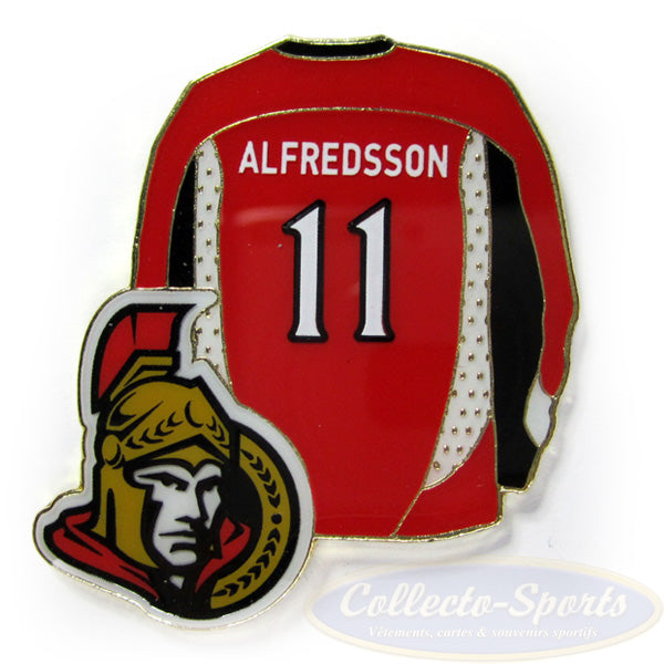 Épinglette Sénateurs d'Ottawa - Daniel Alfredsson
