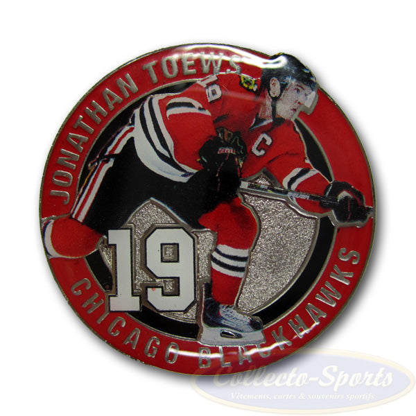 Épinglette Blackhawks de Chicago - Jonathan Toews