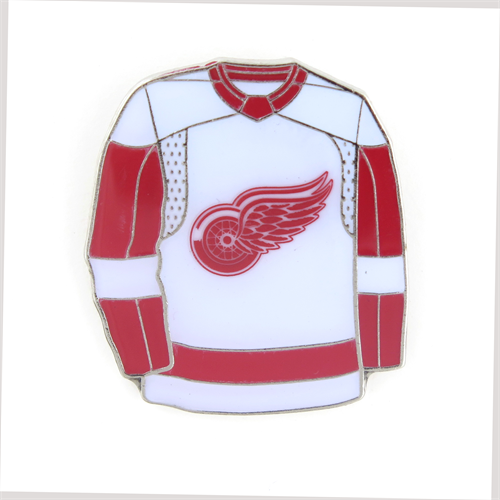 Épinglette Chandail visiteur Adidas Red Wings de Detroit