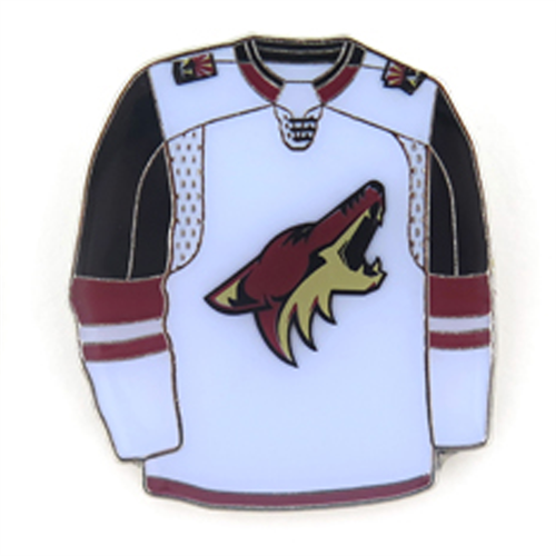 Épinglette Chandail visiteur Adidas Coyotes de l'Arizona