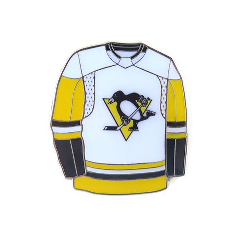 Épinglette Chandail visiteur Adidas Penguins de Pittsburgh