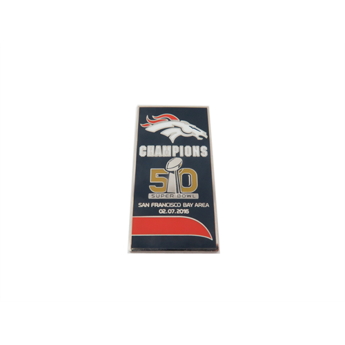 Épinglette Bannière Super Bowls 50 Broncos de Denver