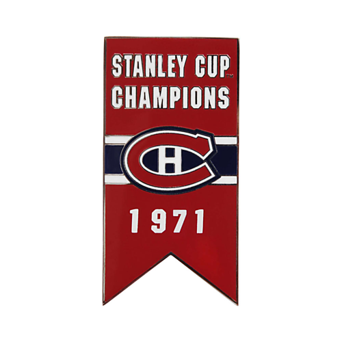 Épinglette 1971 Canadiens de Montréal
