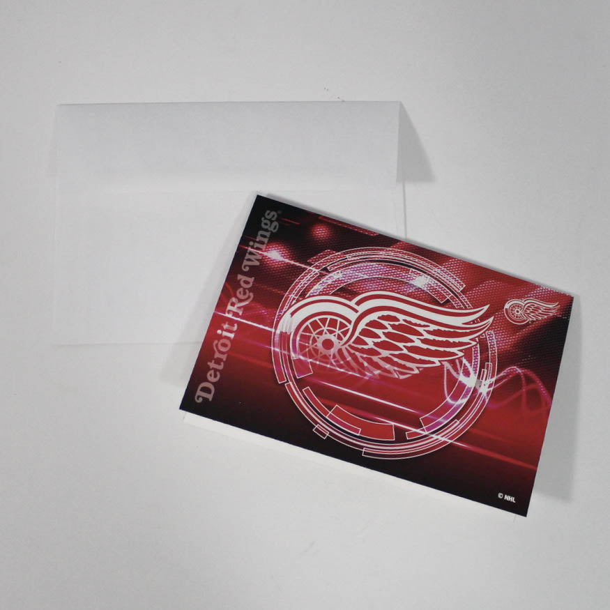 Carte de souhait Red Wings de Detroit