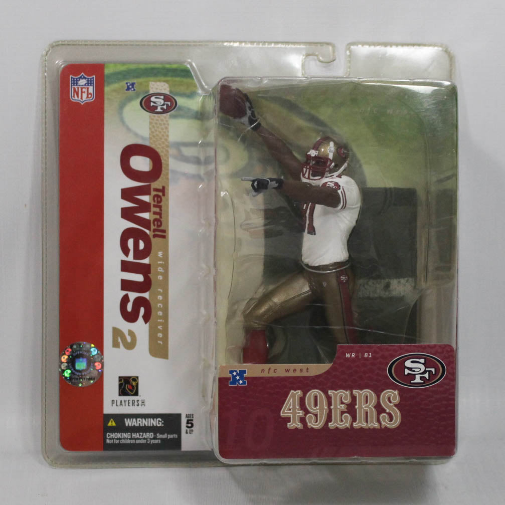 49ers de San Francisco Figurine - Terrel Owens #81