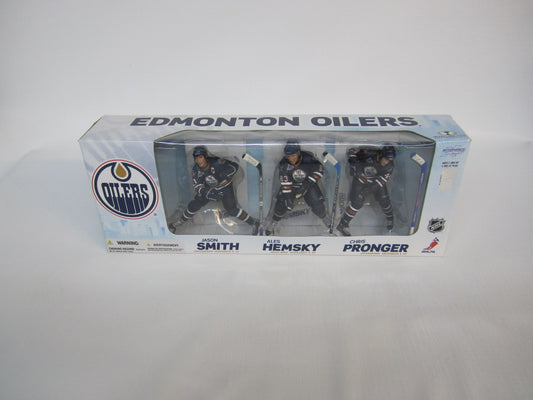 Oilers d'Edmonton Figurine  - Ryan Smith #94 / Ales Hemsky #83 / Chris Pronger #44