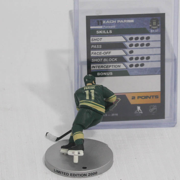 Wild du Minnesota Figurine  - Zach Parise #11