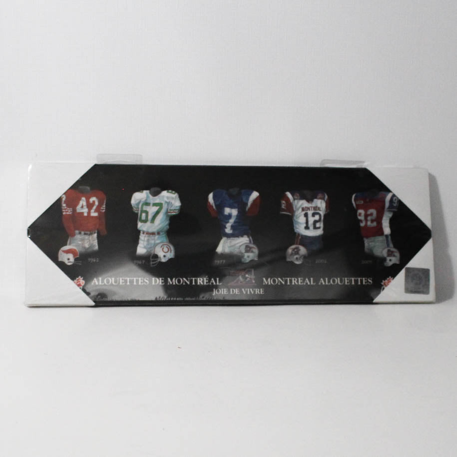 Plaque Alouettes de Montréal