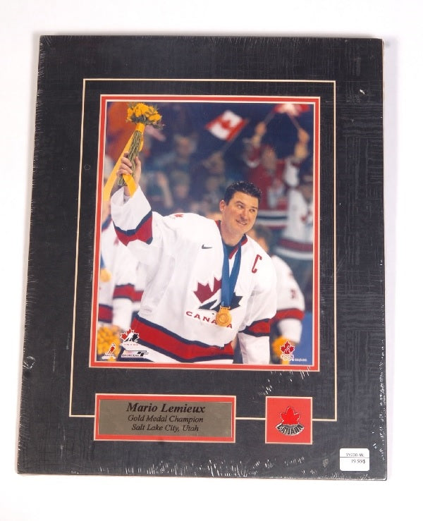 Plaque Team Canada - Mario Lemieux