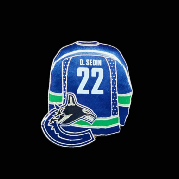 Vancouver Canucks Pin - Daniel Sedin (#22)