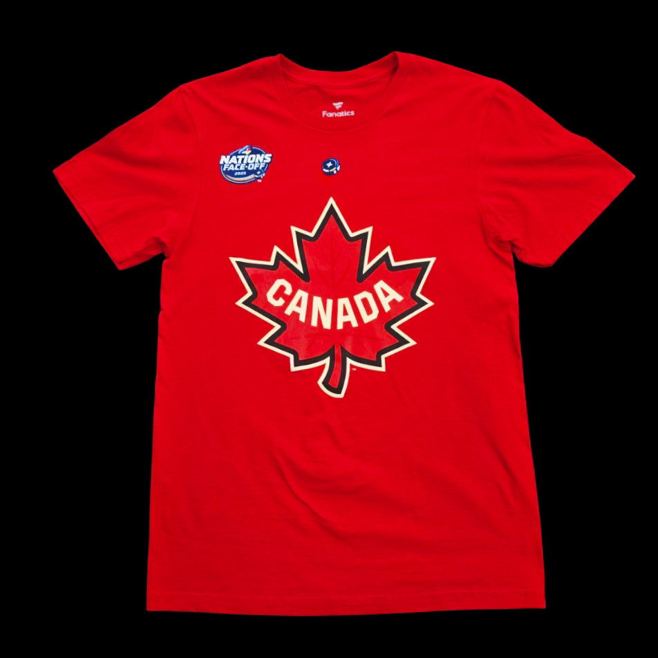 T-Shirt Adulte - Connor McDavid #97 Team Canada