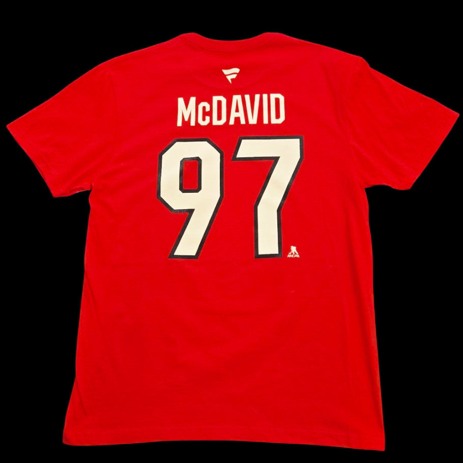 T-Shirt Adulte - Connor McDavid #97 Team Canada