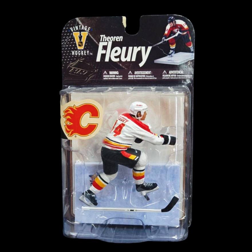 Figurine Theoren Fleury #14 - Flames de Calgary