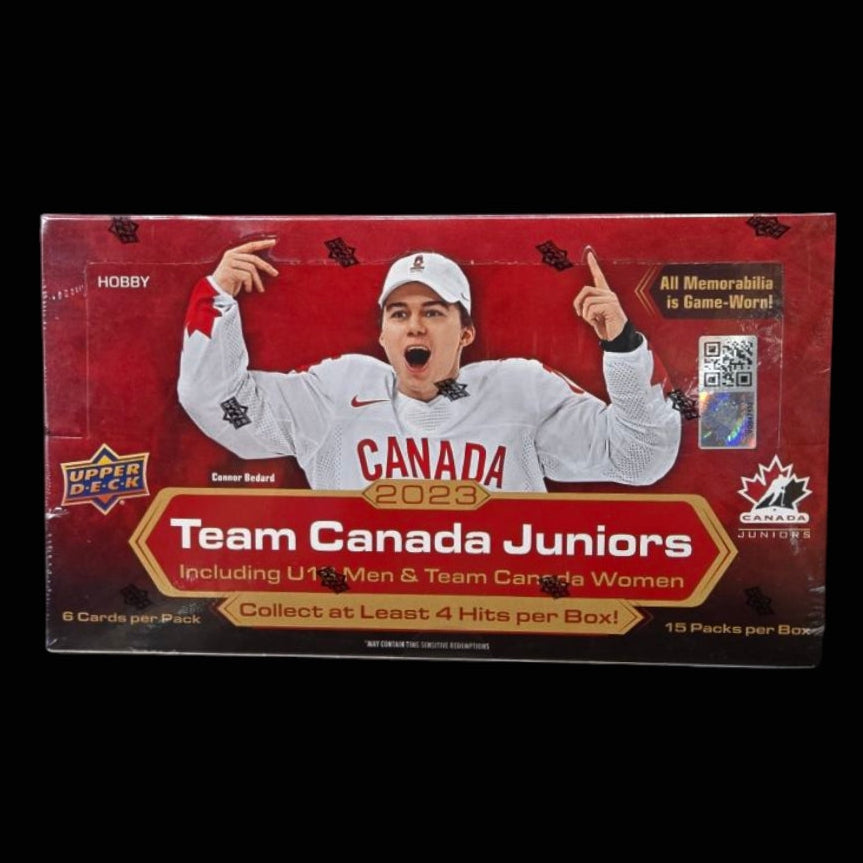 2023 Upper Deck Team Canada Juniors - Hobby Box