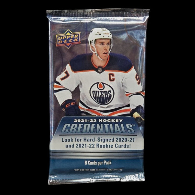 2021-22 Upper Deck Credentials - Hobby Pack