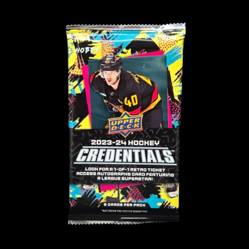 2023-24 Upper Deck Credentials - Paquet Hobby
