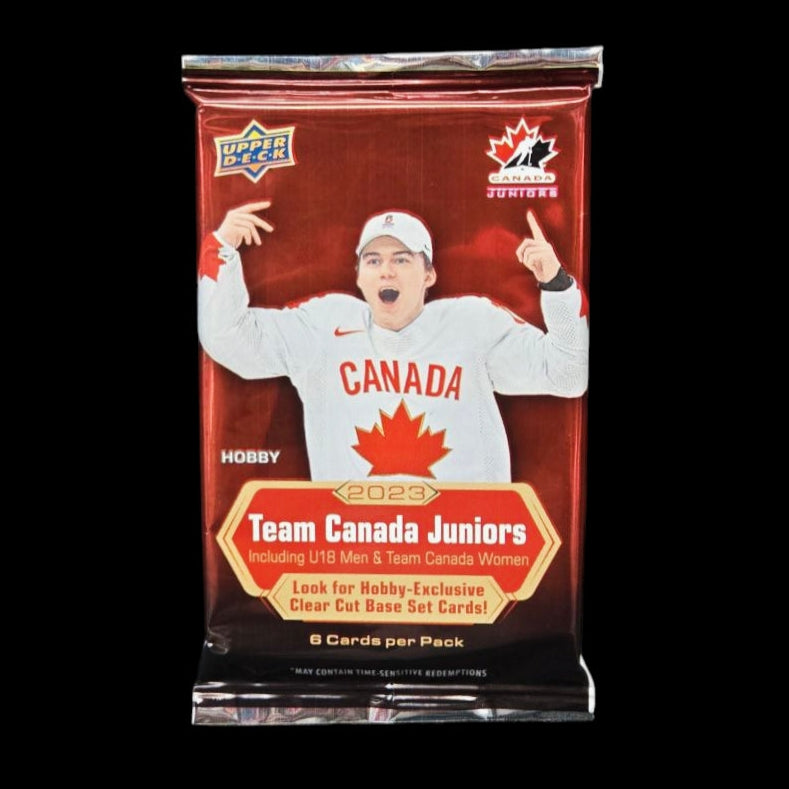 2023 Upper Deck Team Canada Juniors - Paquet Hobby