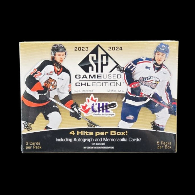 2023-24 Upper Deck SP Game Used CHL - Boite Hobby