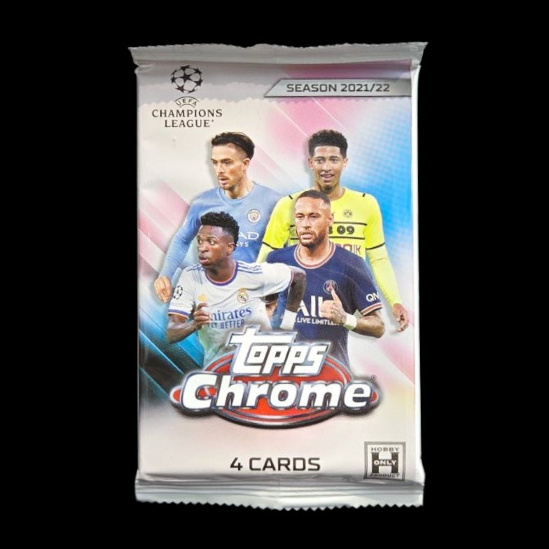 2022 Topps Chrome UEFA - Paquet Hobby Lite