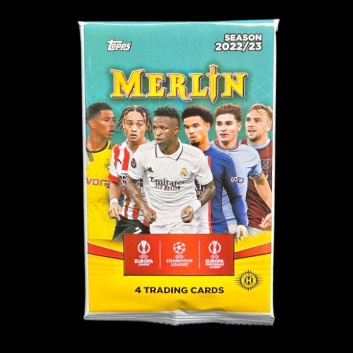 2023 Topps UEFA Champions League Merlin Chrome - Paquet Hobby